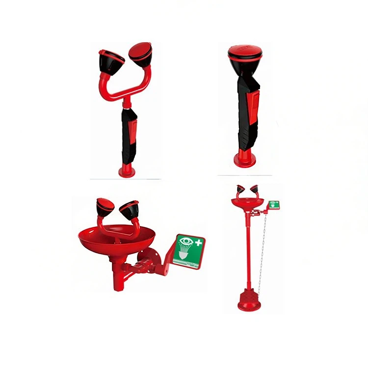 Station de douche et de douche oculaire