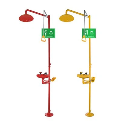 Douche d'urgence et station de lavage des yeux